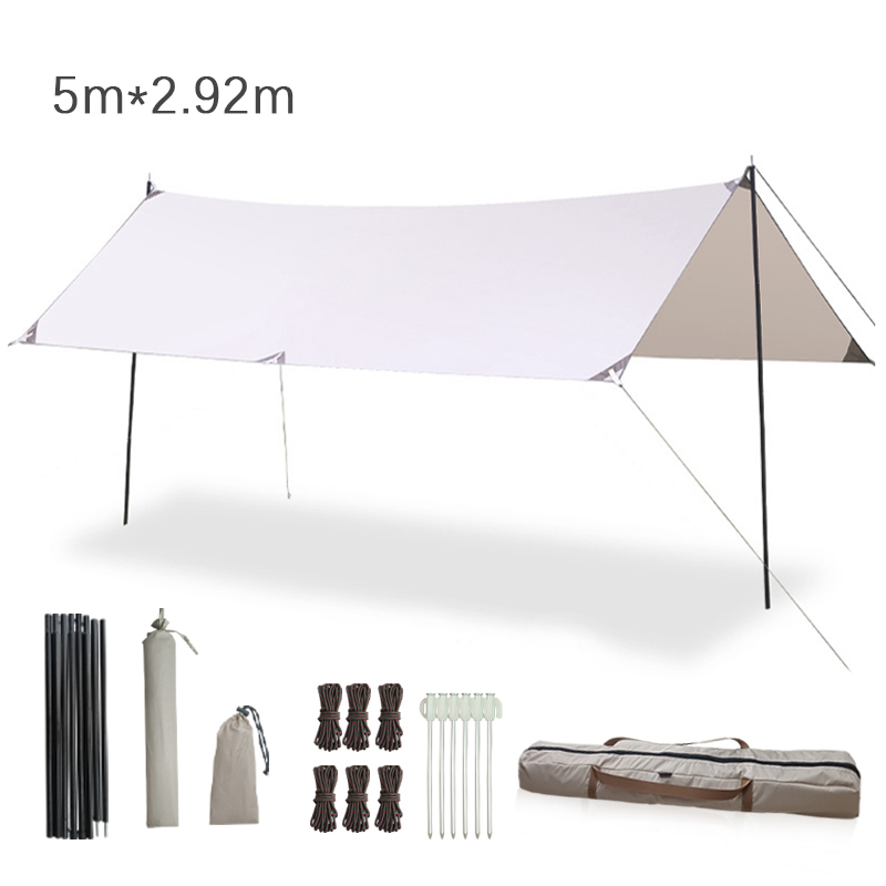 Hammock Rain Tarp - Wodoodporna i lekka plandeka/tarp na hamak