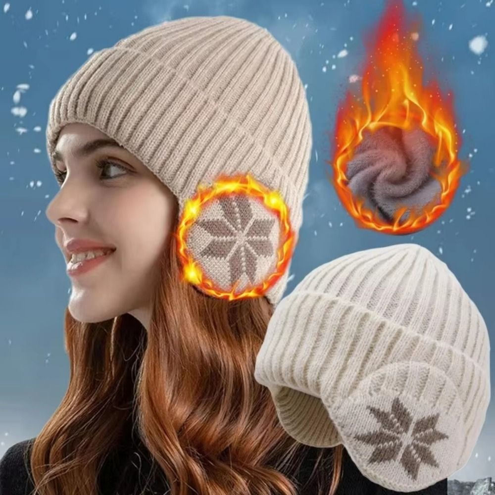 Outdoor Adventure Oa - Ciepła czapka beanie na zimę, dzianinowa,