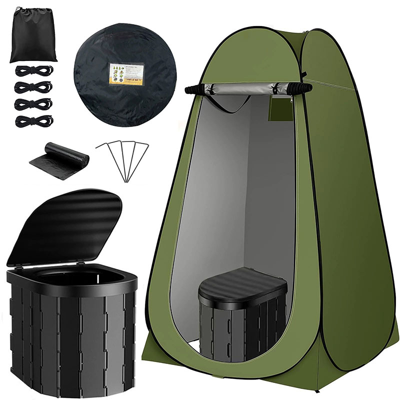 Outdoor Adventure Tent - ‌ Przenośny namiot toaletowy z funkcją