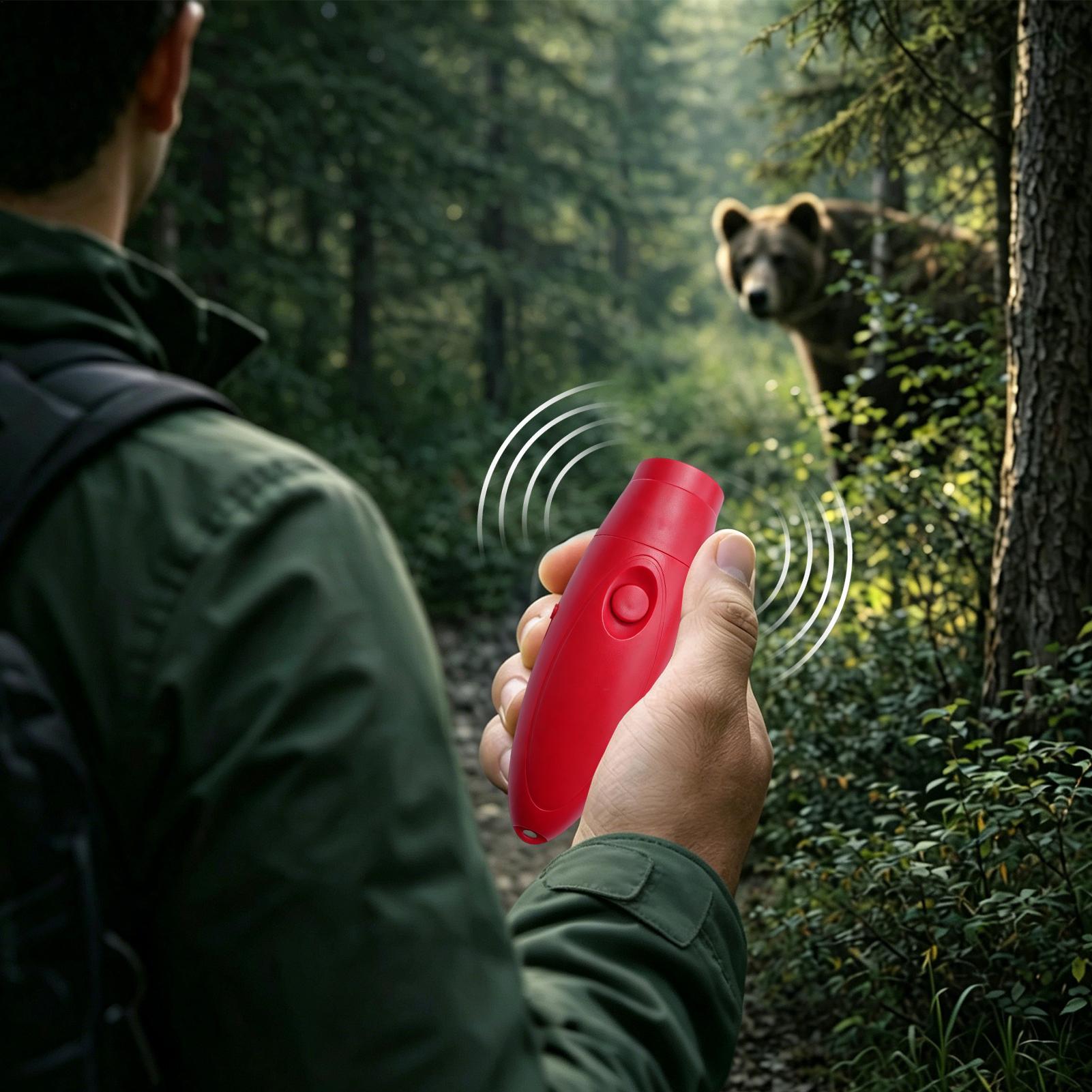 Outdoor Adventure And Travel - Klaxon Ostrzegawczy Gear Bear, 130dB, Klakson