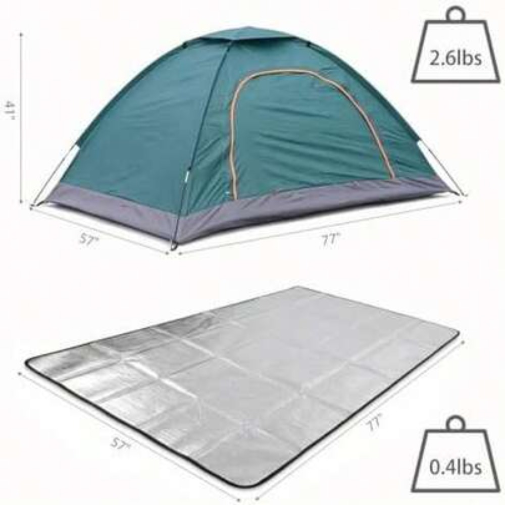 Outdoor Adventure Tent - Łatwy montaż, oddychająca siatka, dwuwarstwowy wodoodporny