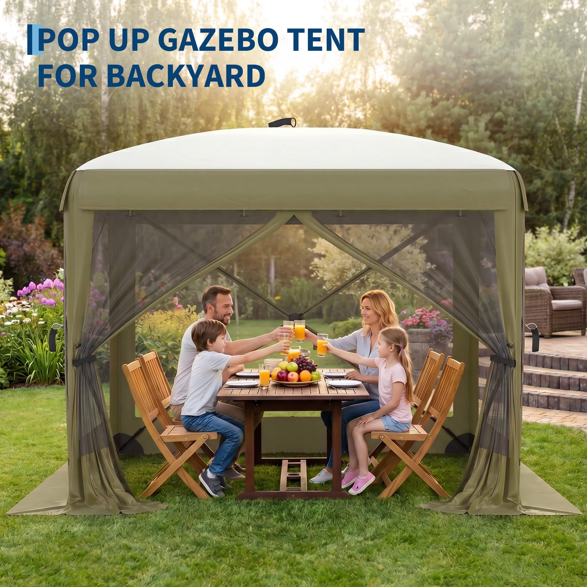 Przestronny namiot typu pop-up – Outdoor Adventure Tent recenzja i cena
