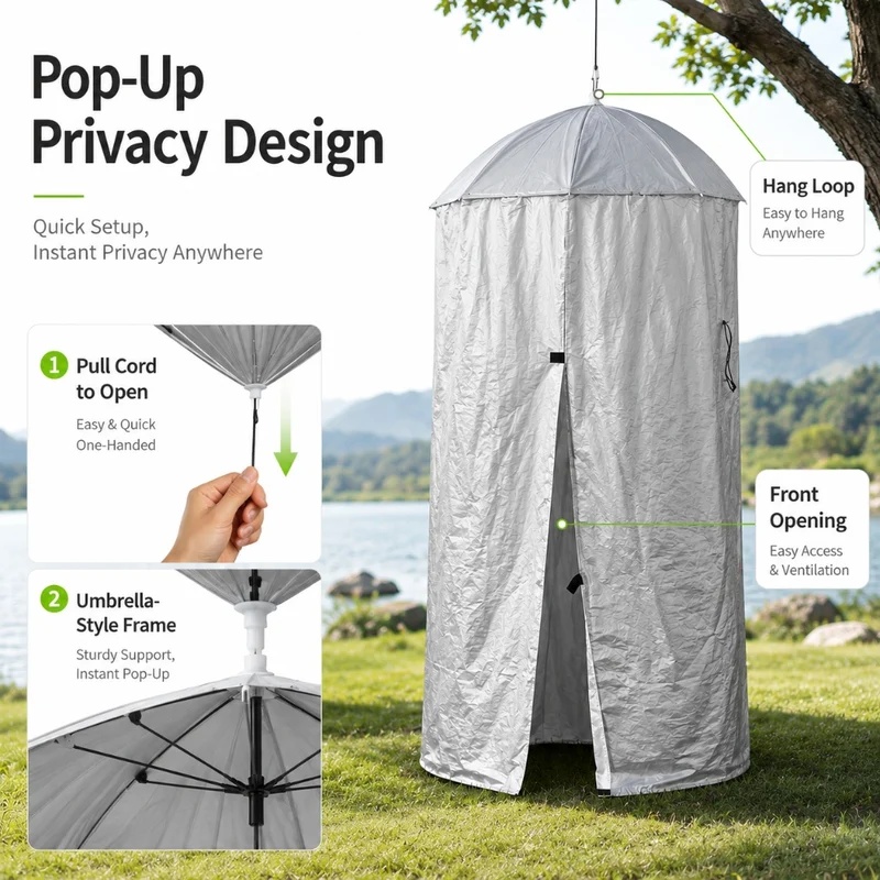 Przenośny, składany namiot pry – Outdoor Adventure Tent recenzja i cena