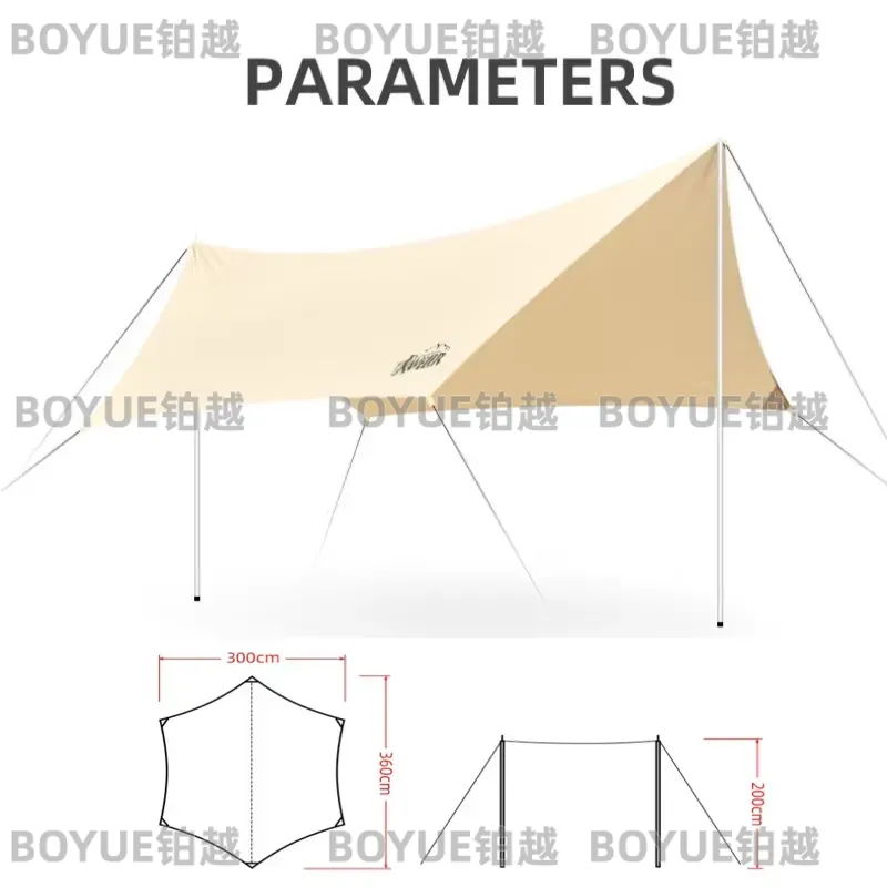 Wodoodporna plandeka przeciwsł – Hammock Rain Tarp recenzja i cena
